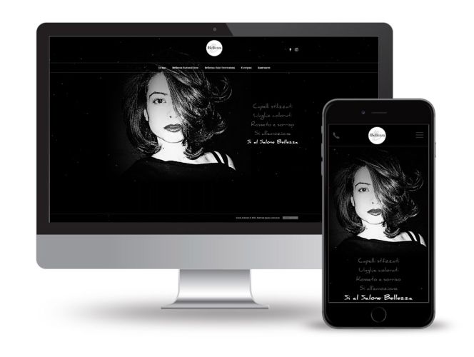 Изработка на уеб сайт за фризьорски салон